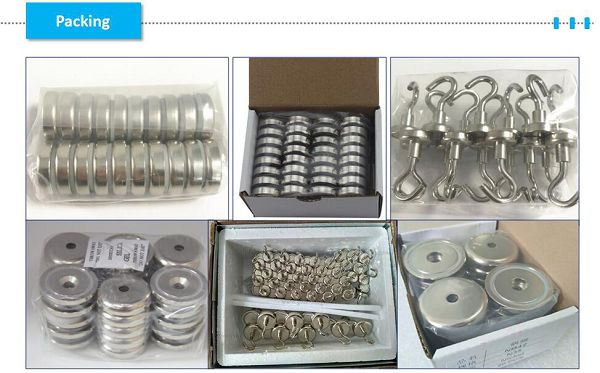 Neodymium Pot Magnets with cylindrical borehole for sale Neodymium Pot Magnets with cylindrical borehole for sale