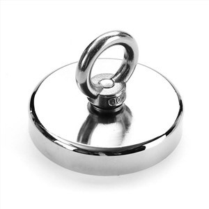 Neodimio žvejybos magnetas 500LB puodo magnetas